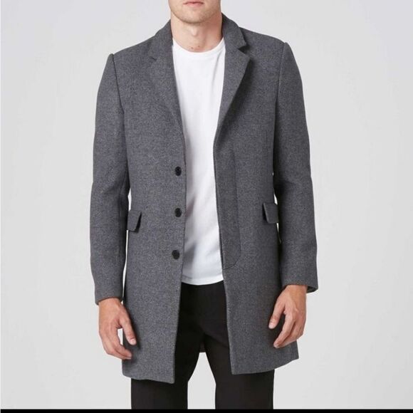 DSTLD Wool Blend Single Breast Jacket Size Small NWT - Picture 1 of 7